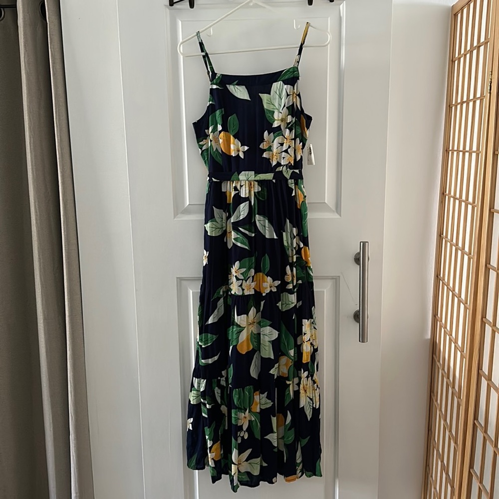 Flowered Maxi Dress